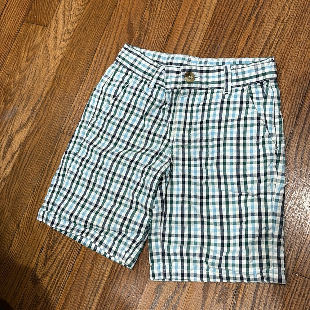 Janie and Jack size 4 plaid shorts